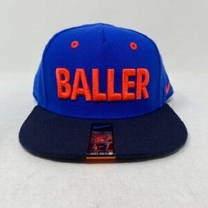 Nike‎ True Baller Snapback Hat Boys Size 4/7 Embroidered Swoosh